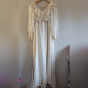 Vintage Union Made Wedding Dress Size XS
